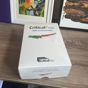 CYBER MONDAY SALE - 2023 MBE Critical Pass Flashcards - unopened